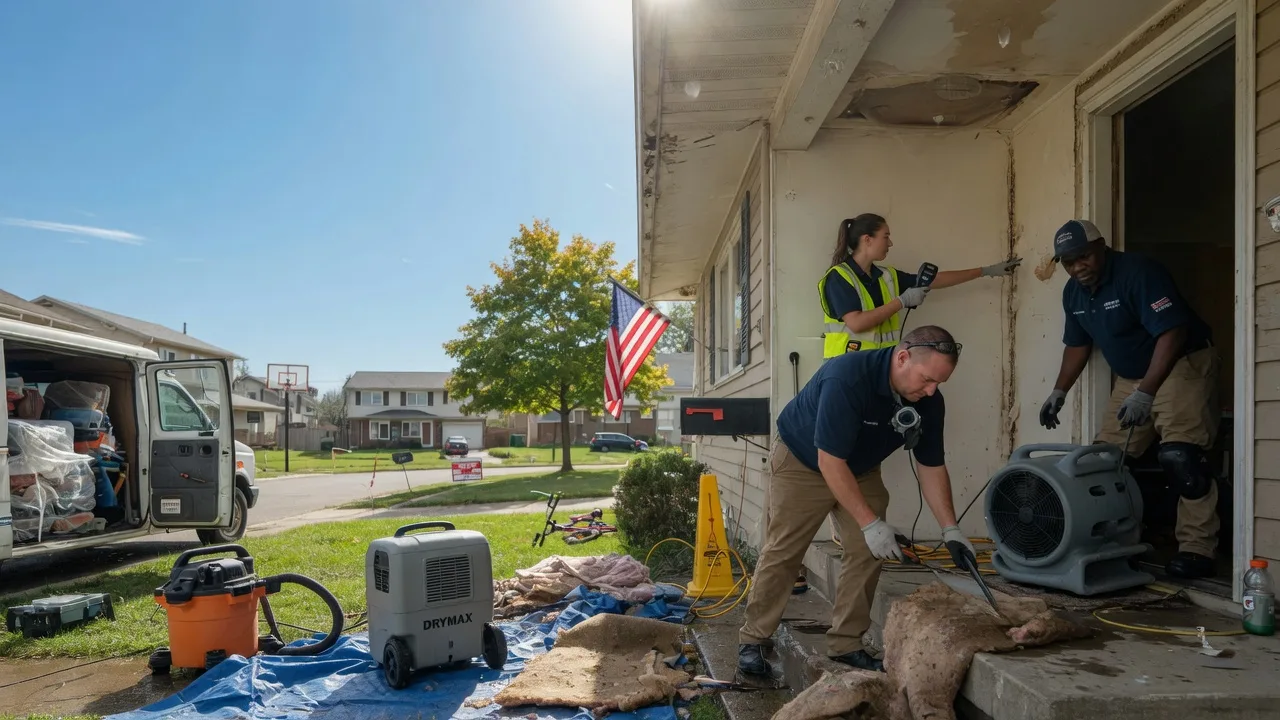 Water Damage Restoration in Wellersburg, PA near me